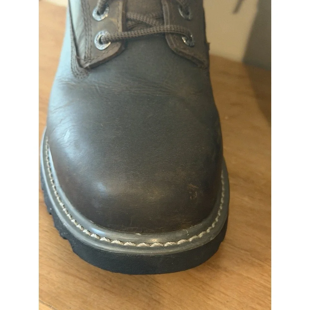Wolverine Men's Leather Work Boots - Waterproof Steel Toe 6